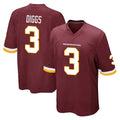 Qdoa W.Commanders #3 Stefon Diggs Player Burgundy Team Color Home Game Stitched Jerseys