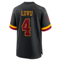 Qdoa W.Commanders #4 Frankie Luvu Black Hail Raiser Alternate Game Stitched Jerseys