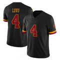 Qdoa W.Commanders #4 Frankie Luvu Player Black Limited Vapor Home Game Stitched Jerseys