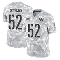 Qdoa W.Commanders #52 Sonny Styles Player Arctic Camo Limited Salute To Service Home Game Stitched Jerseys