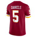 Qdoa W.Commanders #5 Jayden Daniels Burgundy Team Vapor F.U.S.E. Stitched Limited Jerseys