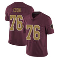 Qdoa W.Commanders #76 Sam Cosmi Player Burgundy Alternate Vapor Untouchable Home Game Stitched Jerseys