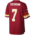 Qdoa W.Commanders #7 Joe Theismann Mitchell & Ness Burgundy Legacy Replica Stitched Puhic Jersey