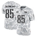 Qdoa W.Commanders #85 Chig Okonkwo Player Arctic Camo Limited Salute To Service Home Game Stitched Jerseys