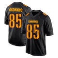 Qdoa W.Commanders #85 Chig Okonkwo Player Black Carbon Fashion Home Game Stitched Jerseys
