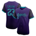 A.Diamondbacks #23 Zac Gallen Player Purple City Connect Limited Elite Home Game Qdoa Stitched Jerseys