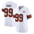 C.Browns #99 Julian Okwara Player White Limited  Vapor 1946 Collection Alternate Game Qdoa Stitched Jerseys