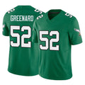 P.Eagles #52 Jonathan Greenard Player Green Kelly Alternate Vapor F.U.S.E. Home Game Qdoa Stitched Jerseys