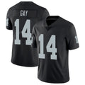 LV.Raiders #14 Matt Gay Player Black Limited Vapor Untouchable Home Game Qdoa Stitched Jerseys