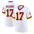 W.Commanders #17 Terry Mclaurin Player White Home Game Qdoa Stitched Jerseys