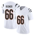C.Bengals #66 Dalton Risner Player White Vapor F.U.S.E. Limited Home Game Qdoa Stitched Jerseys