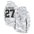 TB.Buccaneers #27 Zyon McCollum Player Arctic Camo Limited Salute to Service Pullover Hoodies Game Qdoa Stitched Jerseys