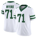 NY.Jets #71 Josh Myers Player White Legacy Limited Vapor F.U.S.E. Home Game Qdoa Stitched Jerseys