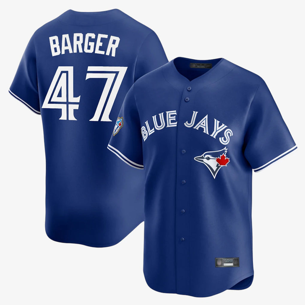 T.Blue Jays #47 Addison Barger Player Royal Home Limited Qdoa Stitched Jerseys