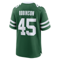 Qdoa NY.Jets #45 Mark Robinson Legacy Green Team Game Jersey