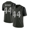 NY.Jets #44 Jamien Sherwood Player Green Limited 2025 Rivalries Collection Home Game Qdoa Stitched Jerseys