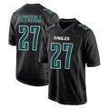 P.Eagles #27 Quinyon Mitchell Player Carbon Black Fashion Home Game Qdoa Stitched Jerseys
