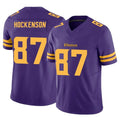 M.Vikings #87 T.J. Hockenson Player Purple Limited Alternate Vapor F.U.S.E. Home Game Qdoa Stitched Jerseys