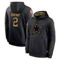 D.Cowboys #2 Cobie Durant Player Black Salute to Service Pullover Hoodies Limited Qdoa Stitched Jerseys