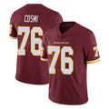 W.Commanders #76 Sam Cosmi Player Burgundy Limited Team Color Vapor Untouchable Home Game Qdoa Stitched Jerseys