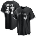T.Blue Jays #47 Addison Barger Player Black City Connect Limited Qdoa Stitched Jerseys