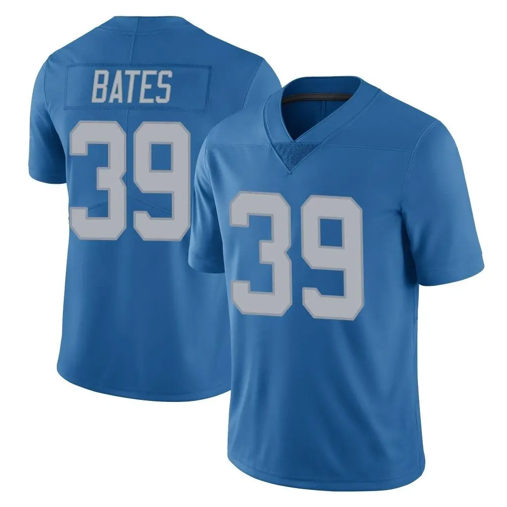 D.Lions #39 Jake Bates Player Blue Limited Throwback Vapor Untouchable Qdoa Stitched Jerseys