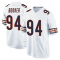 C.Bears #94 Austin Booker Player White Home Game Qdoa Stitched Jerseys