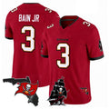 TB.Buccaneers #3 Rueben Bain Jr. Player Red Limited 2026 Season Vapor F.U.S.E. Home Game Qdoa Stitched Jerseys