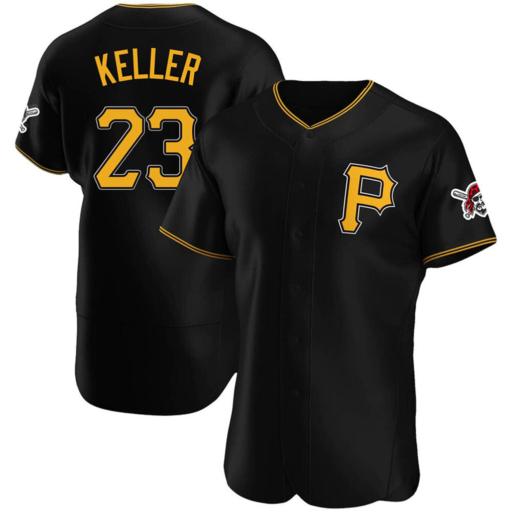 P.Pirates #23 Mitch Keller Player Black Home Limited Elite Qdoa Stitched Jerseys