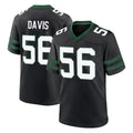 NY.Jets #56 Demario Davis Player Black Legacy Home Game Qdoa Stitched Jerseys