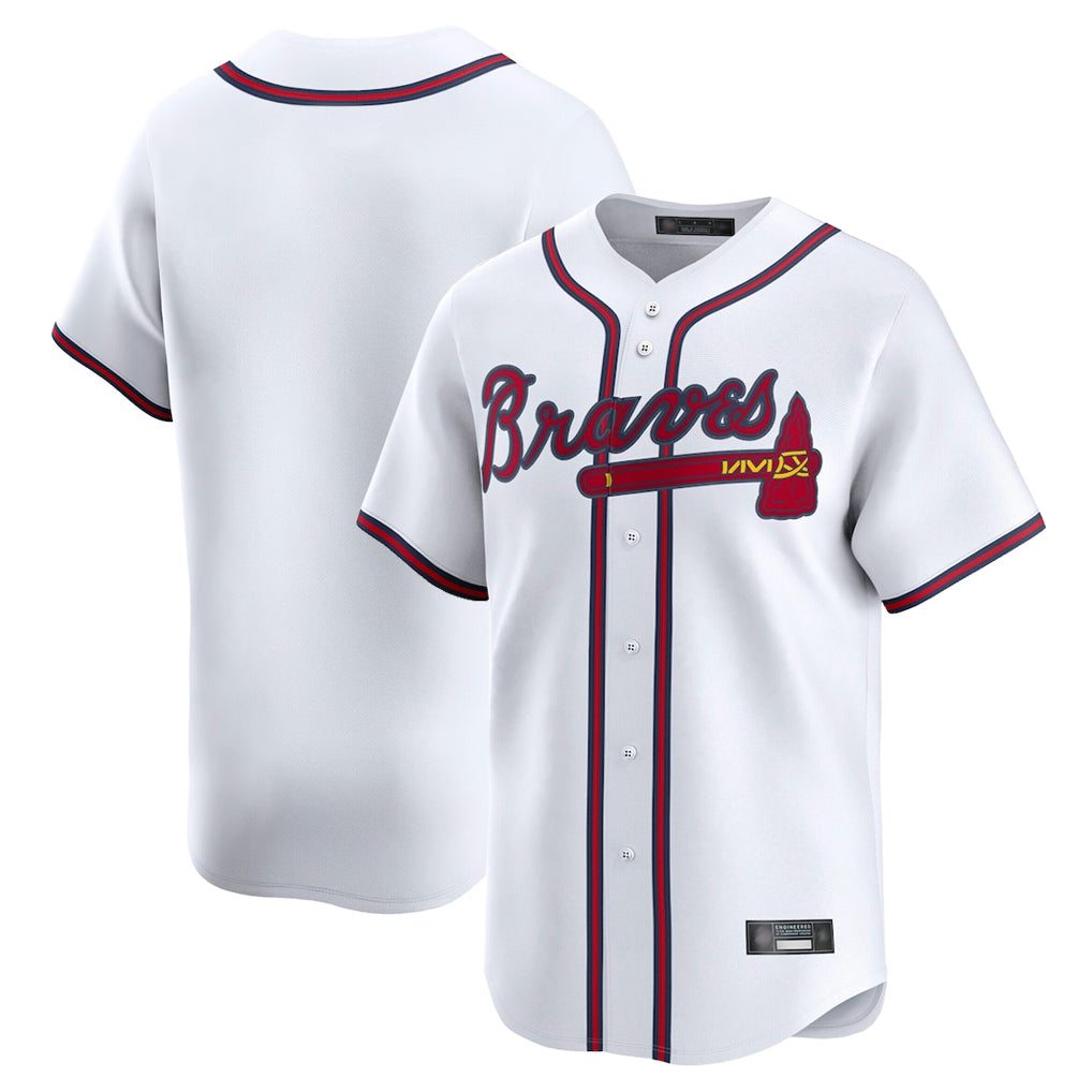 A.Braves ## Braves Blank Player White Limited Home Game Qdoa Stitched Jerseys
