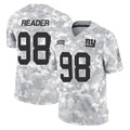 NY.Giants #98 DJ Reader Player Arctic Camo Salute To Service Limited Game Qdoa Stitched Jerseys