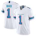 T.Titans #1 Cam Ward Player White Limited Vapor F.U.S.E. Home Game Qdoa Stitched Jerseys