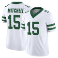 NY.Jets #15 Adonai Mitchell Player White Legacy Limited Vapor F.U.S.E. Home Game Qdoa Stitched Jerseys