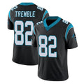 C.Panthers #82 Tommy Tremble Player Black Vapor Untouchable Limited Game Qdoa Stitched Jerseys