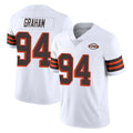 C.Browns #94 Mason Graham Player White Limited  Vapor 1946 Collection Alternate Game Qdoa Stitched Jerseys