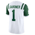Qdoa NY.Jets #1 Ahmad Sauce Gardner White Classic Alternate Vapor F.U.S.E. Limited Jersey