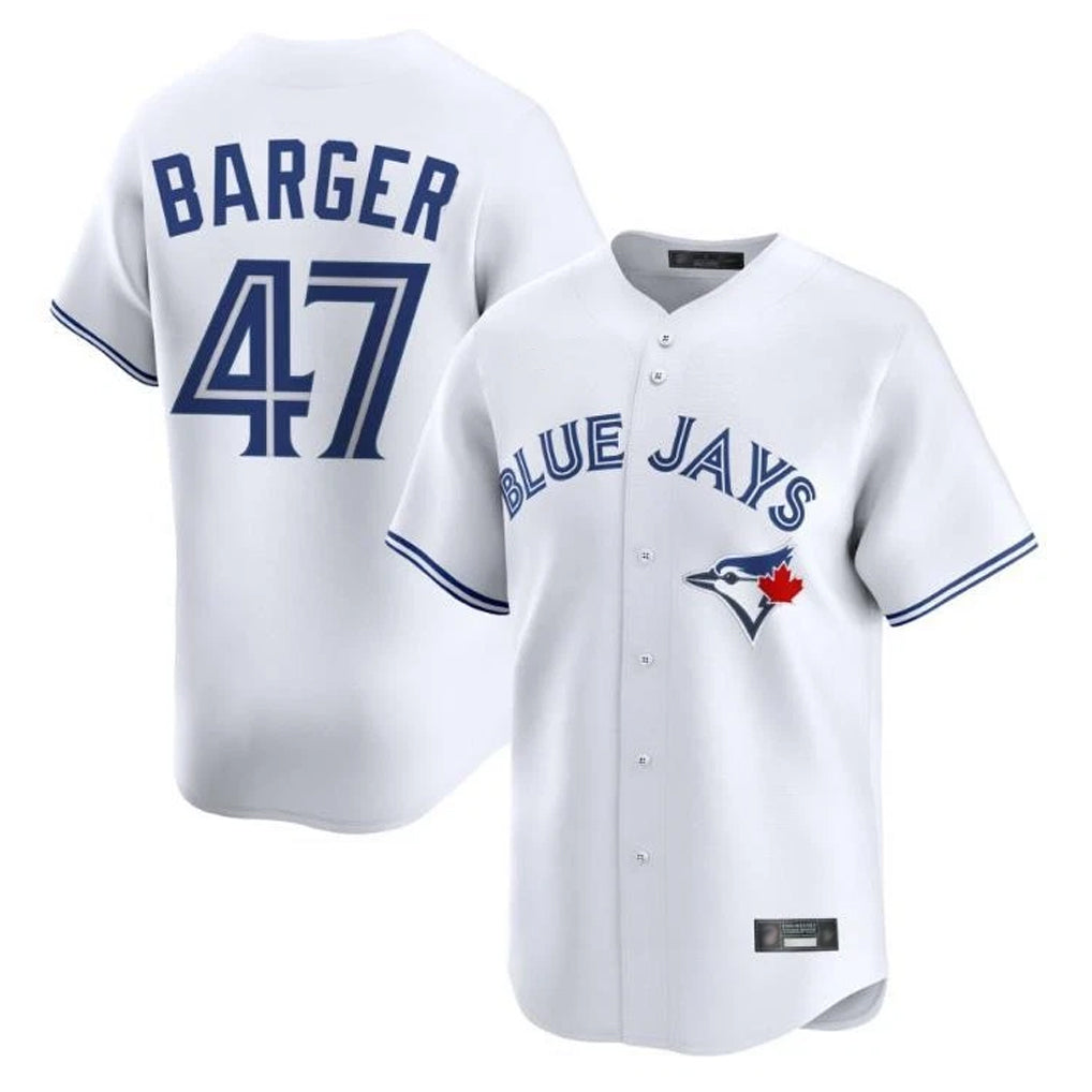 T.Blue Jays #47 Addison Barger Player White Home Limited Qdoa Stitched Jerseys