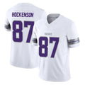 M.Vikings #87 T.J. Hockenson Player White Limited Alternate Vapor F.U.S.E. Home Game Qdoa Stitched Jerseys