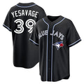 T.Blue Jays #39 Trey Yesavage Player Black Home Game Qdoa Stitched Jerseys