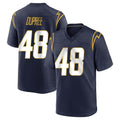 LA.Chargers #48 Bud Dupree Player Navy Home Game Qdoa Stitched Jerseys