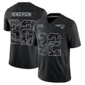 Qdoa NE.Patriots #32 TreVeyon Henderson Player Black Limited 2026 Salute to Service Home Game Stitched Jerseys