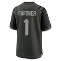 Qdoa NY.Jets #1 Ahmad Sauce Gardner Gotham Green 2025 Rivalries Collection Game Jersey