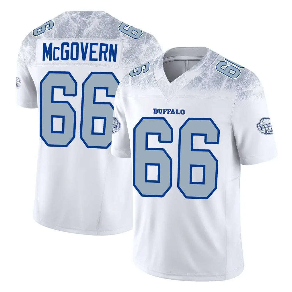 B.Bills #66 Connor McGovern Player White Rivalries Collection Limited Game Qdoa Stitched Jerseys