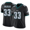 P.Eagles #33 Cooper DeJean Player Black Limited Vapor F.U.S.E. Home Game Qdoa Stitched Jerseys