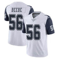 D.Cowboys #56 Cooper Beebe Player White-Navy Limited Color Rush Vapor Untouchable Home Game Qdoa Stitched Jerseys