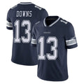 D.Cowboys #13 Caleb Downs Player Navy Vapor Untouchable Limited Home Game Qdoa Stitched Jerseys
