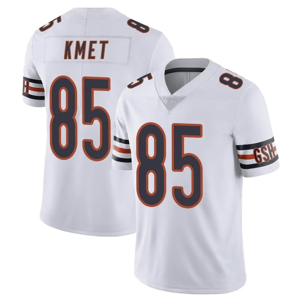 C.Bears #85 Cole Kmet Player White Vapor Untouchable Limited Home Game Qdoa Stitched Jerseys