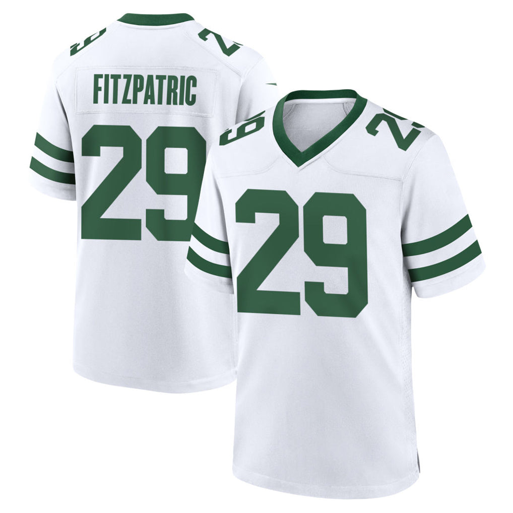 NY.Jets #29 Minkah Fitzpatrick Player White Legacy Home Game Qdoa Stitched Jerseys