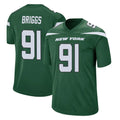 NY.Jets #91 Jowon Briggs Player Green Home Game Qdoa Stitched Jerseys